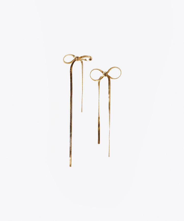 Herringbow Earrings