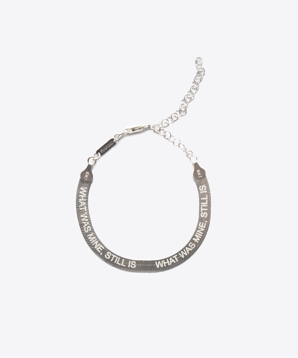 SHAMI JEWELRY HERRINGBONE POETRY CHAIN JEWELRY