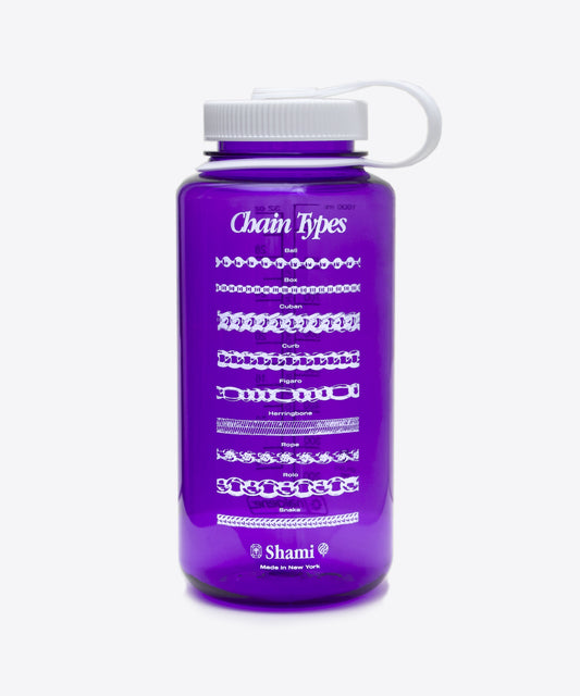 Chain Types Reusable Bottle