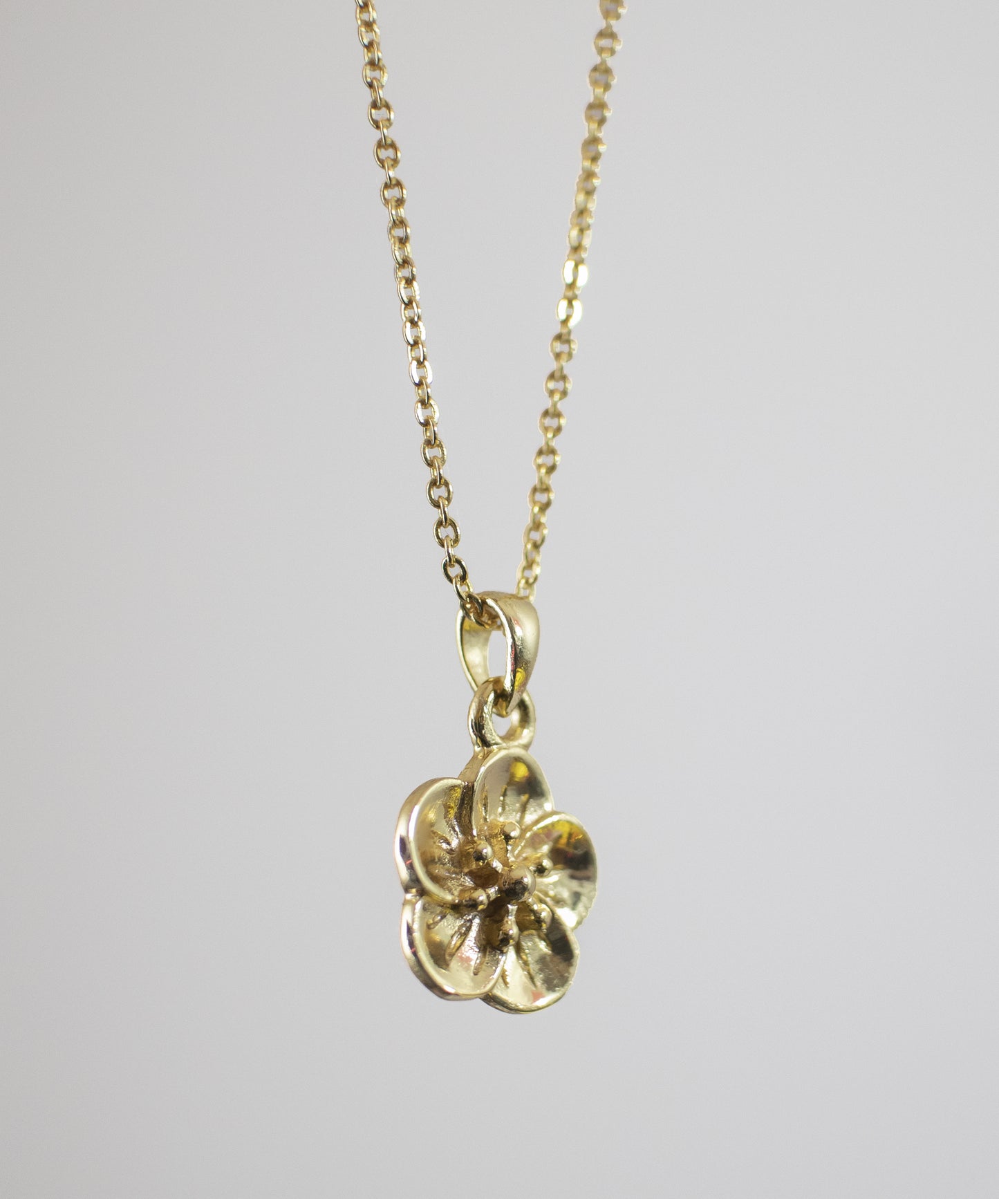 Cherry Blossom Flower Necklace