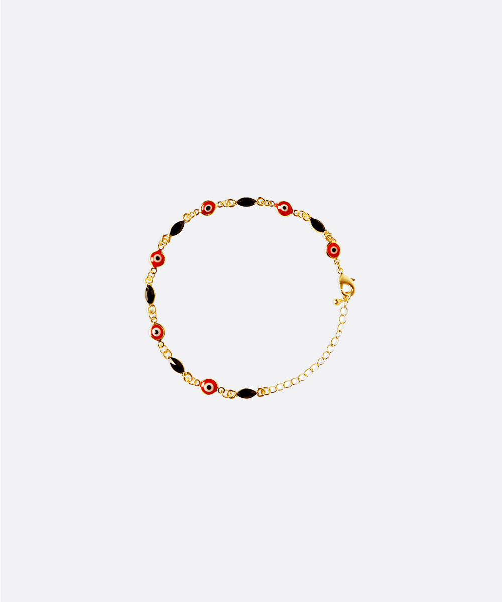 SHAMI - 
        
          
            Evil Eye Red Charm Bracelet/Anklet