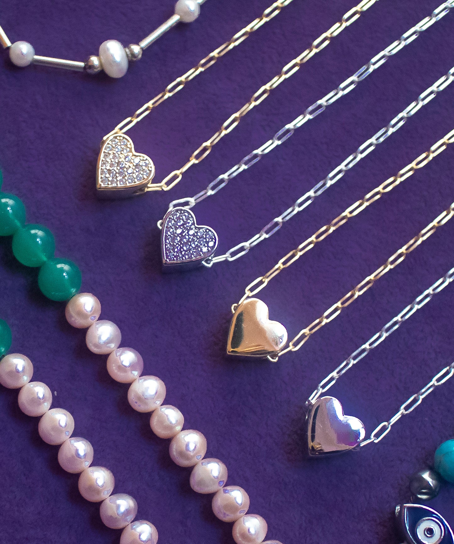 Gallant Heart Charm Necklace
