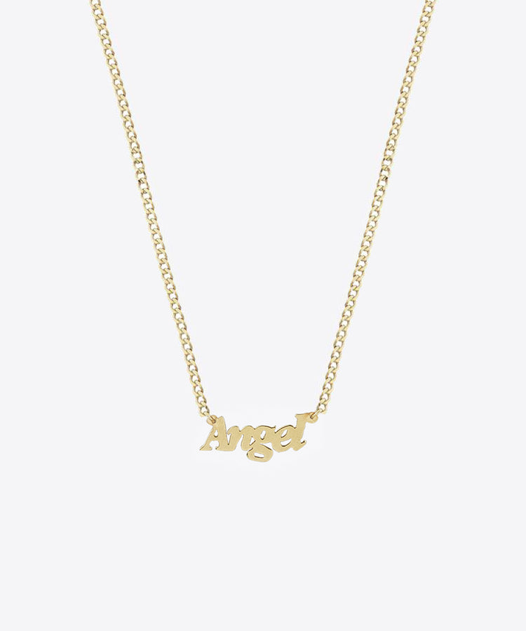 SHAMI Jewelry - The Instant Classic Nameplate Necklace