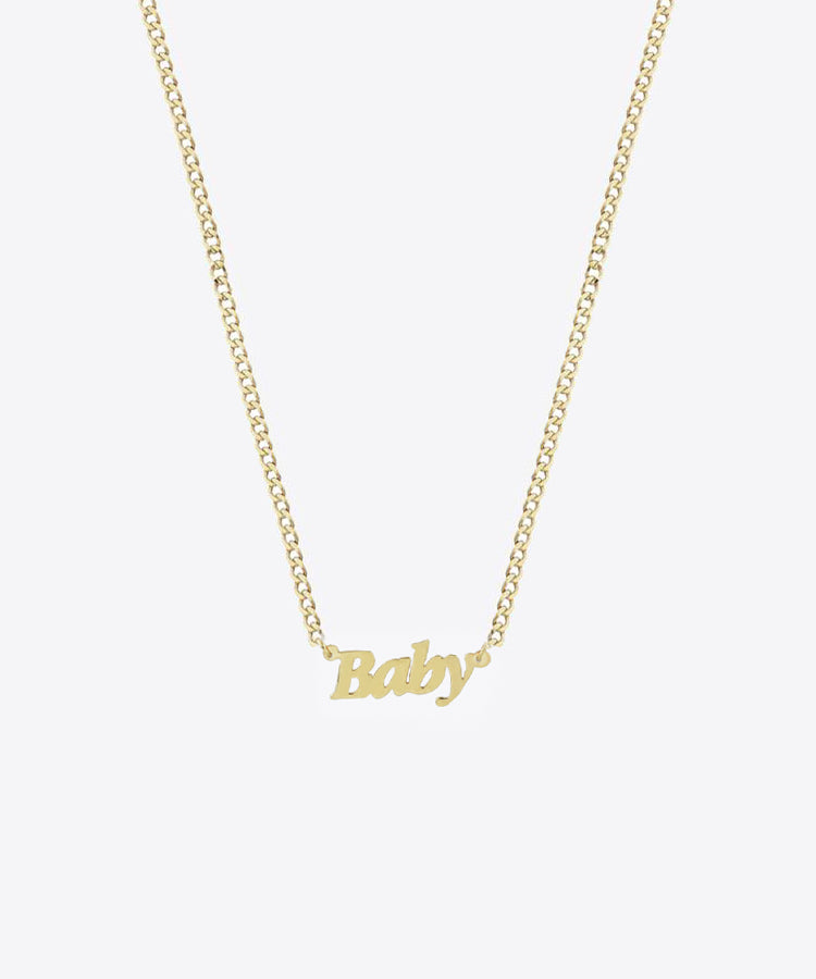 The Instant Classic Nameplate Necklace