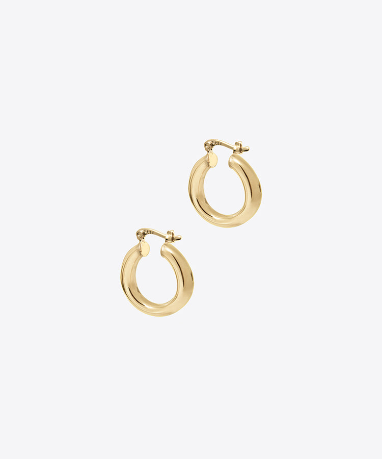 Mini Vivienne Hoop Earrings