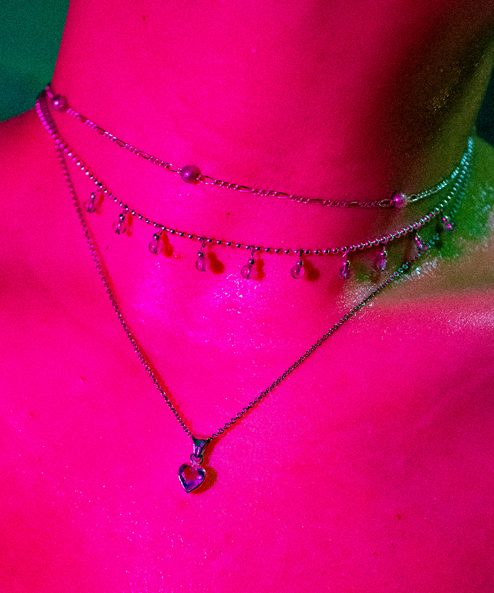 Pearl & Figaro Dainty Necklace