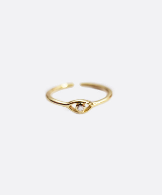 EVIL EYE TOE RING