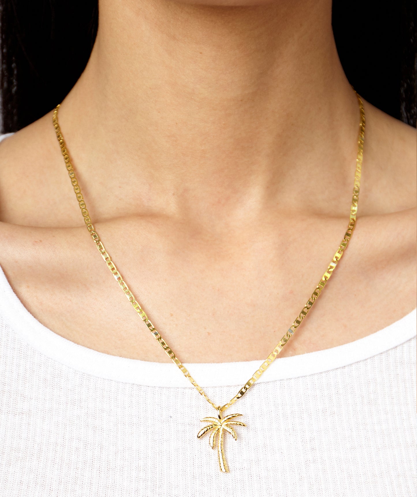 boulevard necklace palm tree necklace shami kelly shami shami jewelry new york