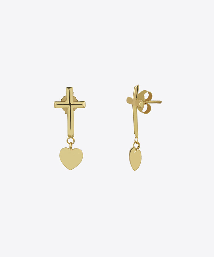 SHAMI Jewelry - Charlie Cross Earrings