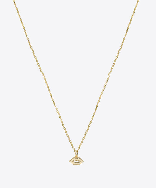 Dainty Lips Necklace