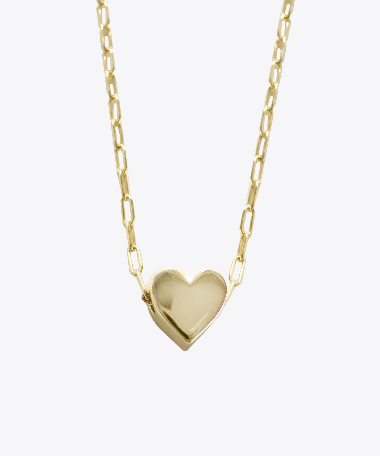 Gallant Heart Charm Necklace