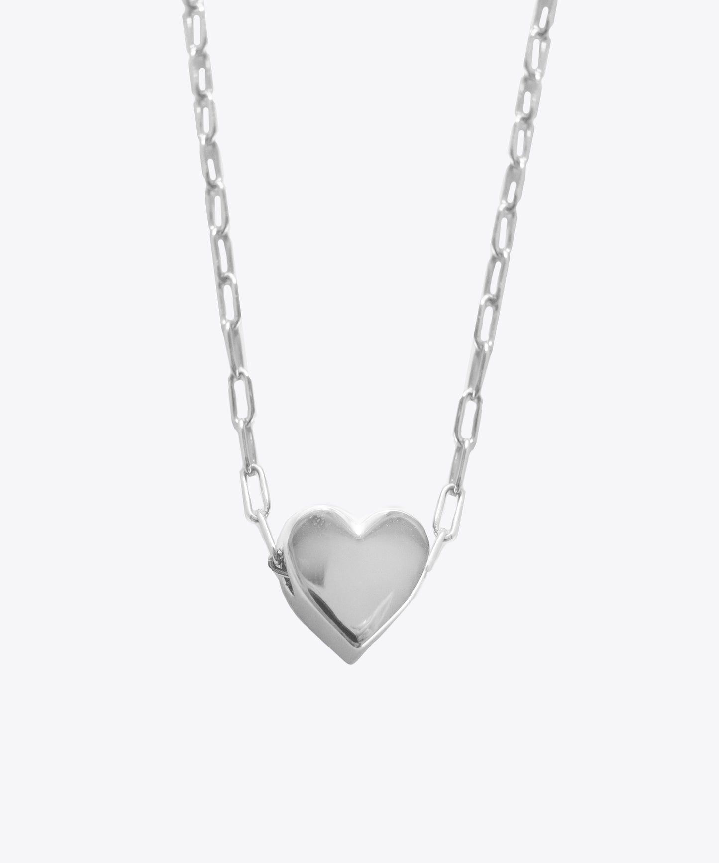 Gallant Heart Charm Necklace