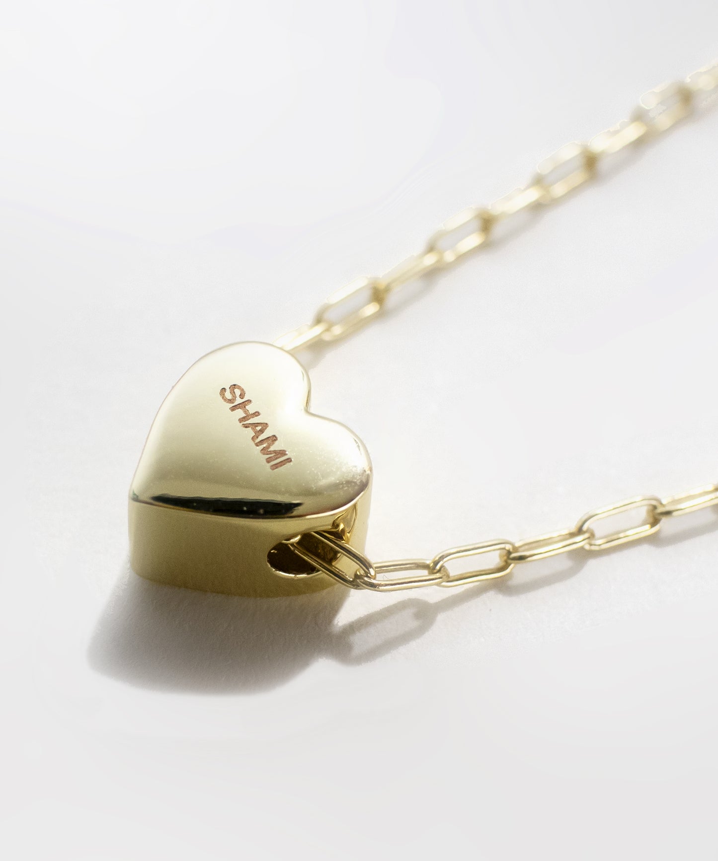 Gallant Heart Charm Necklace