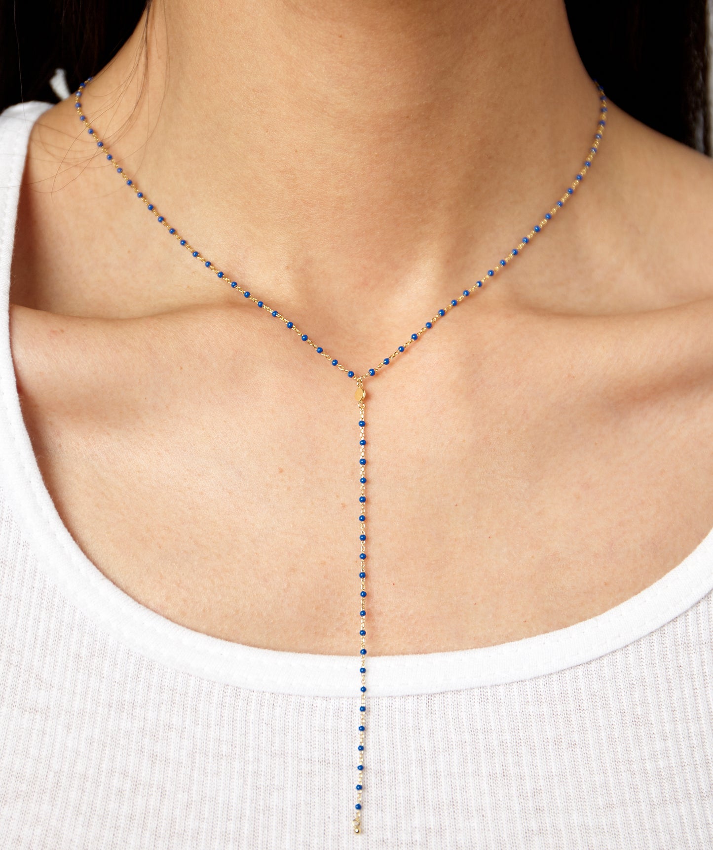 Kochi Beaded Drop Necklace