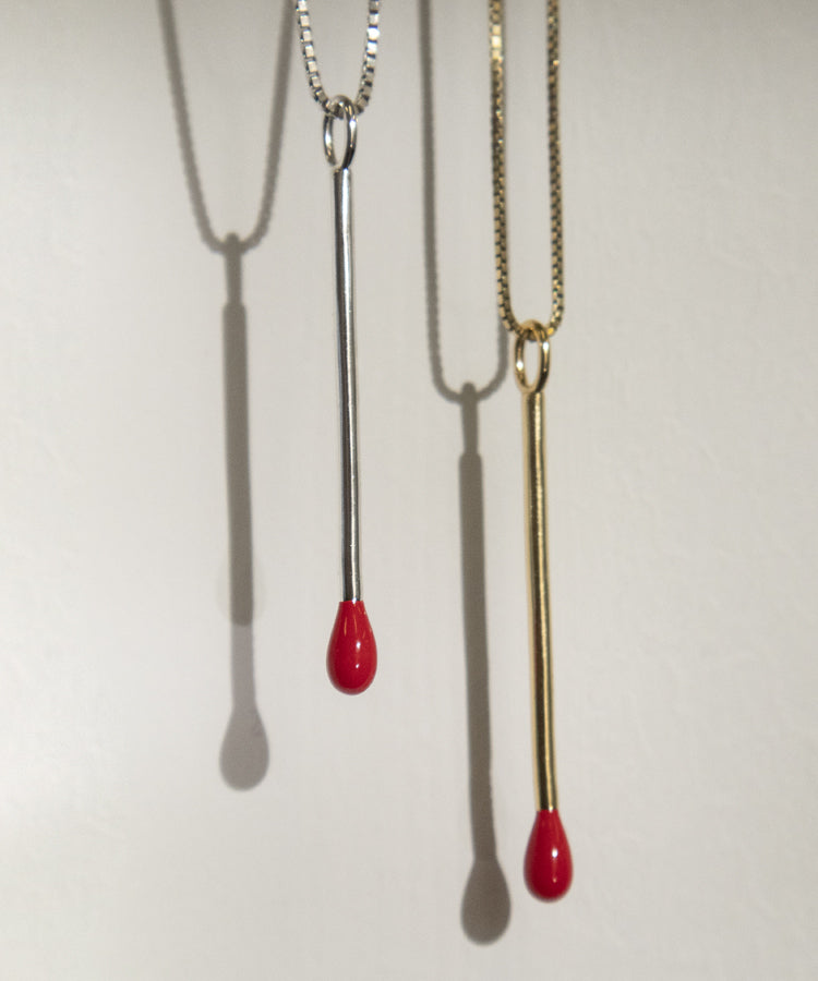 Matchstick Necklace