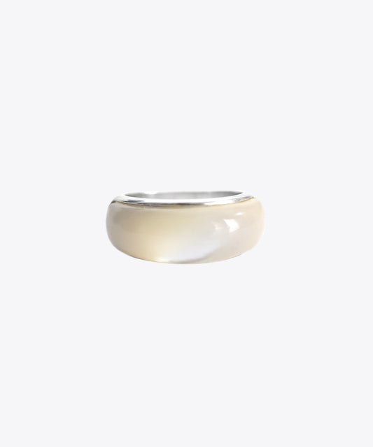 Moonstone Classic Tube Ring