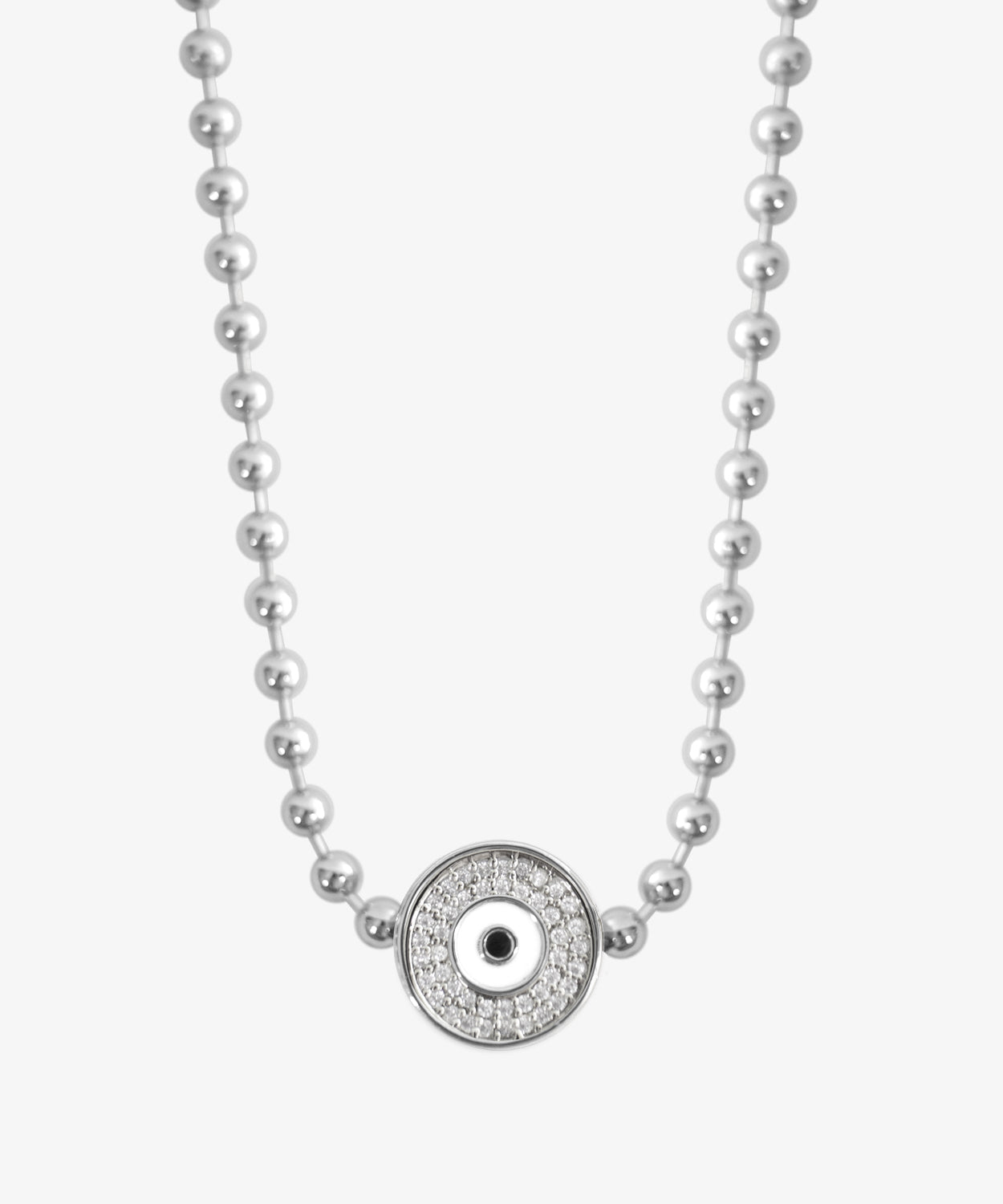 SHAMI Jewelry - Astor Stone Evil Eye Necklace