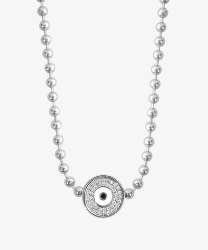 Astor Stone Evil Eye Necklace