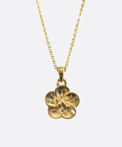 hanaiette Spin Cherry Blossom Pendant Necklace