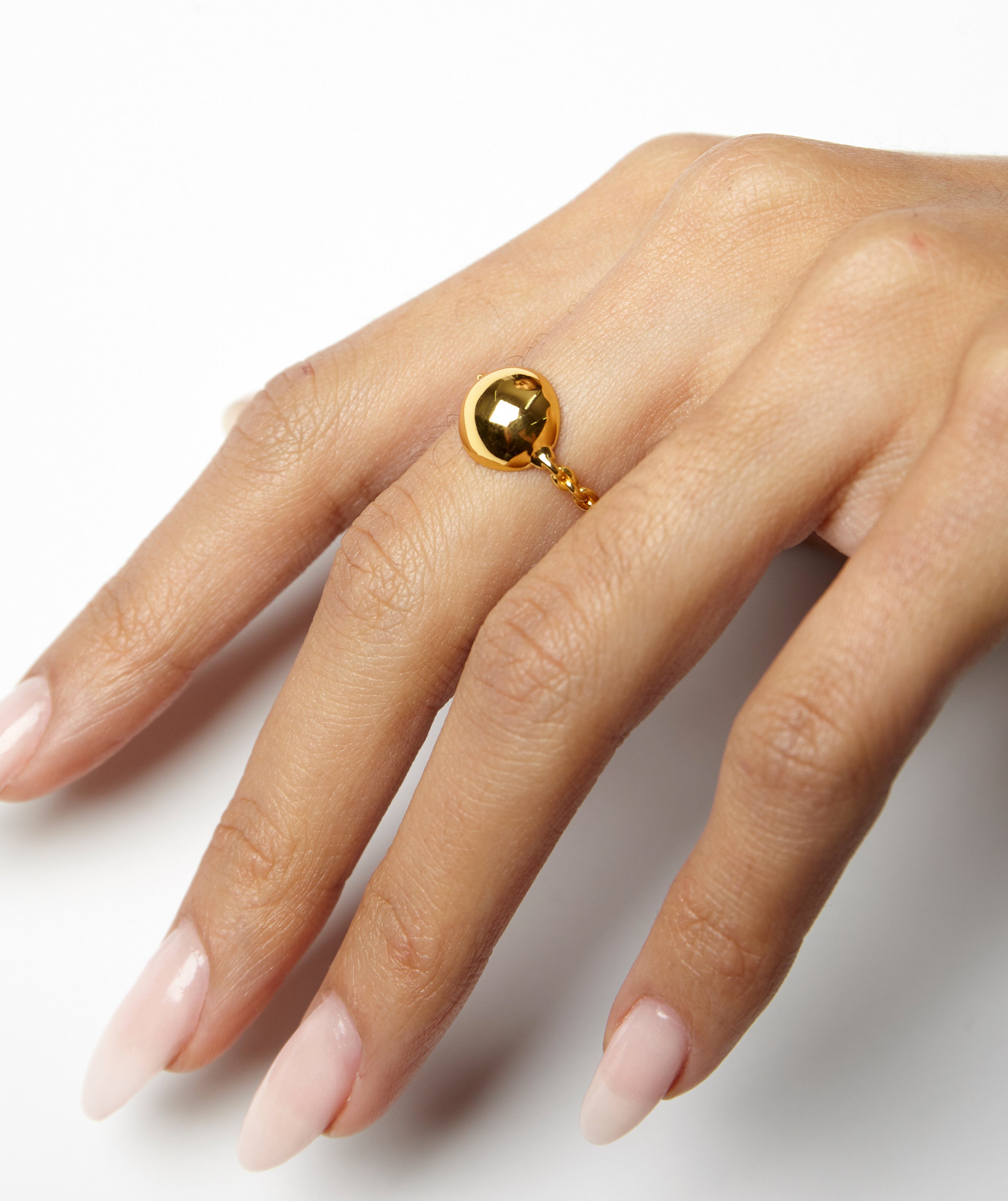 Ball & Chain Ring – SHAMI OFFICIAL