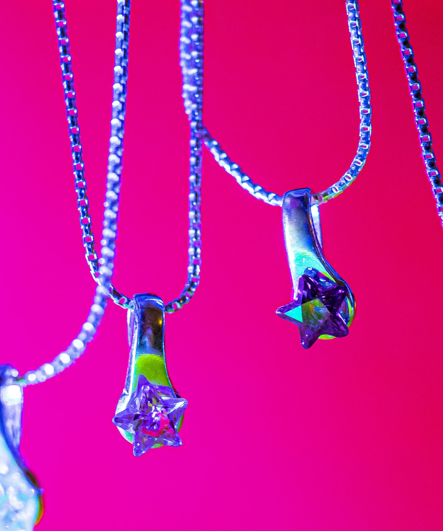 Violet Mini Star Necklace