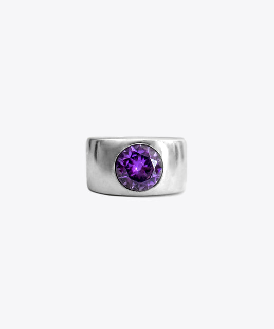 Suez Purple Stone Ring